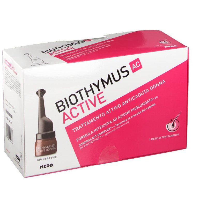 Biothymus Ac Active 10 Fiale Anticaduta Donna