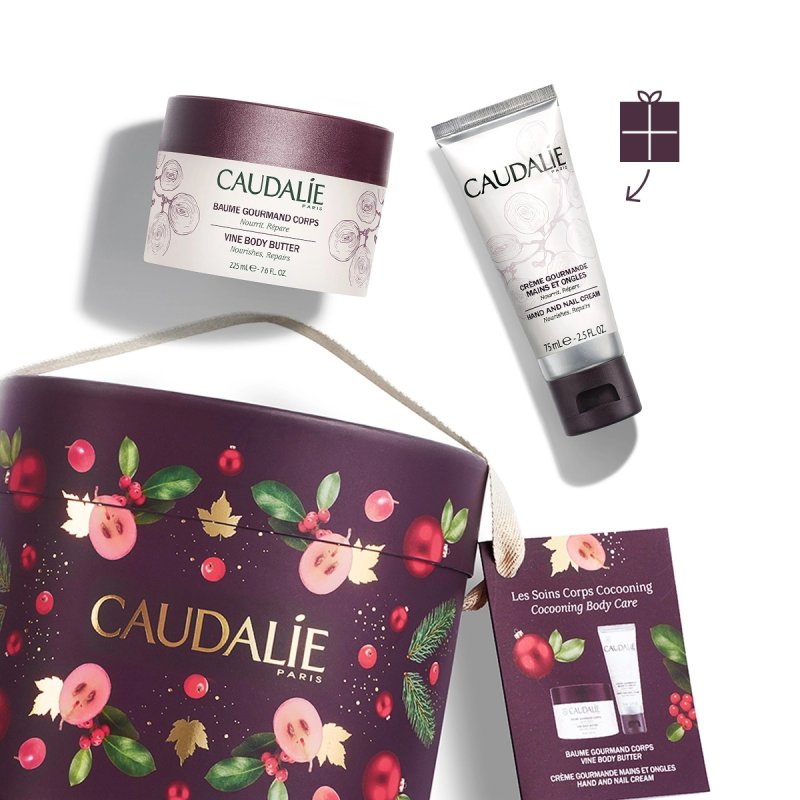 Caudalie Cofanetto - Corpo Goloso Balsamo Corpo 225 ml + Crema Mani & Unghie 75 ml