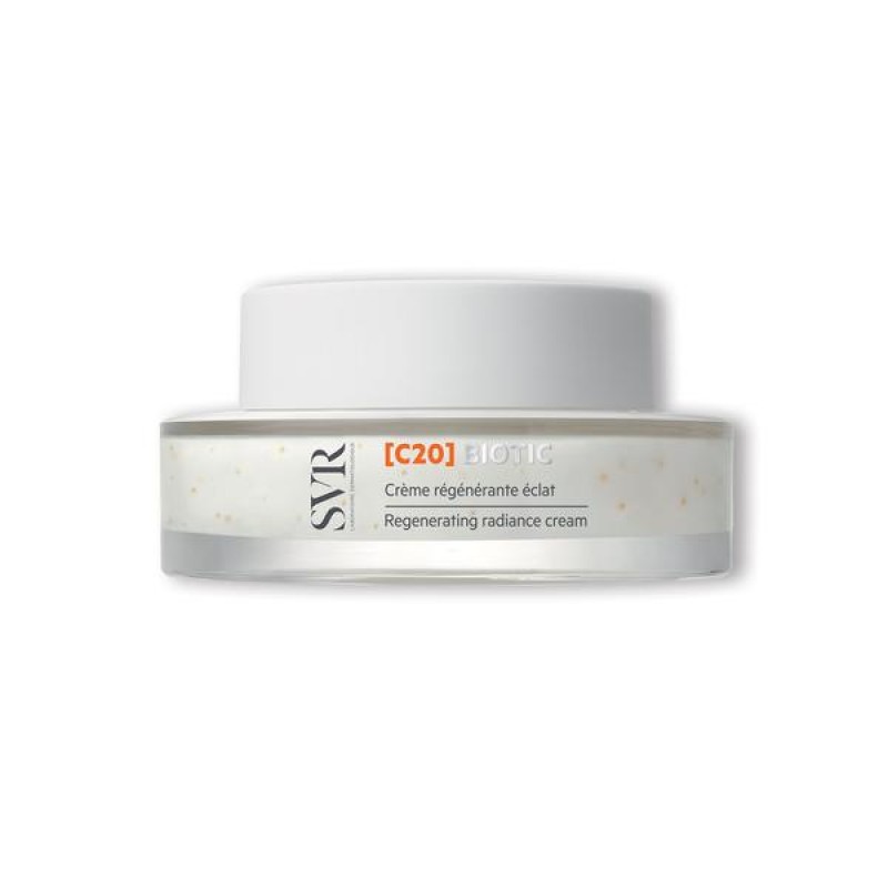 Svr C20 Biotic Crema Rigenerante Illuminante - Crema antirughe per pelle con colorito spento - 50 ml 