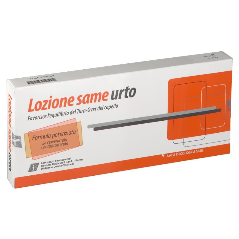 Same Lozione Capelli Trattamento Urto 12 Fiale da 8ml