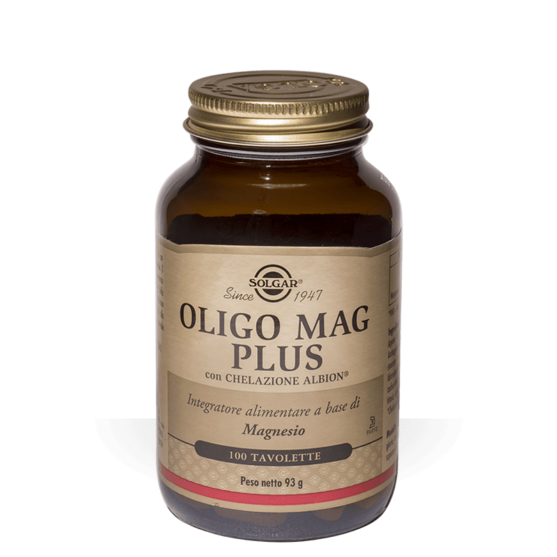 OLIGO MAG PLUS 100 Tavolette  SOLGAR