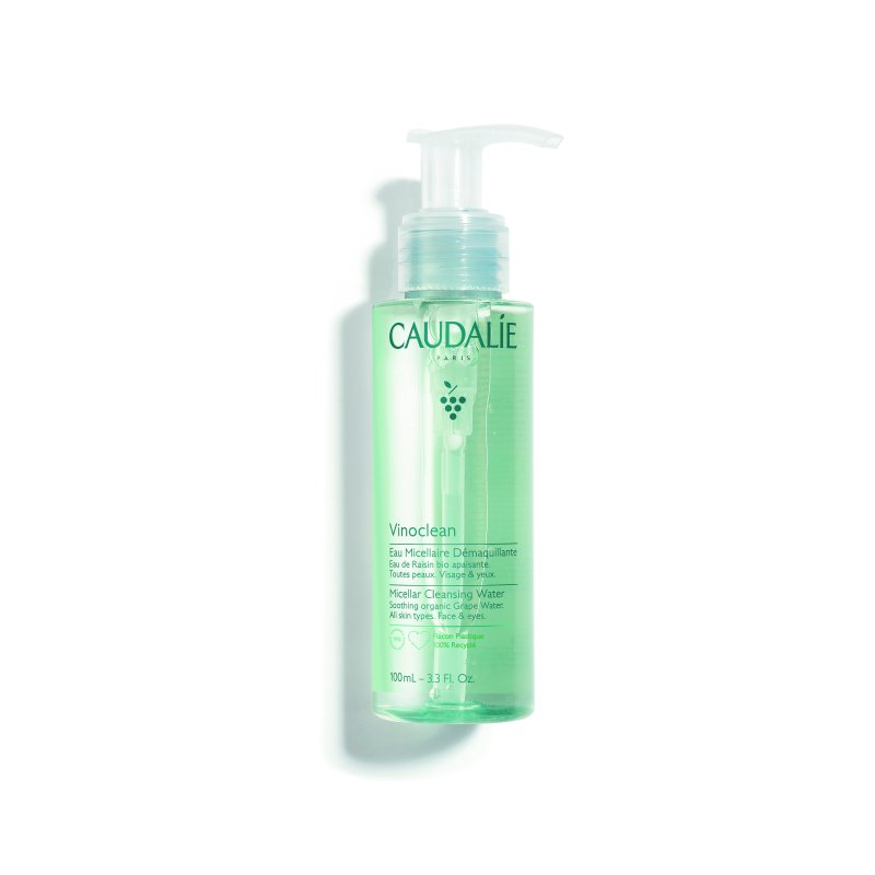 Caudalie Vinoclean Acqua Micellare Struccante - Adatta anche per pelle sensibile - 100 ml