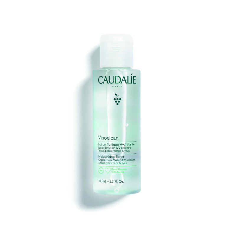 Caudalie Vinoclean Lozione Tonica Idratante - Ideale per detergere e struccare - 100 ml