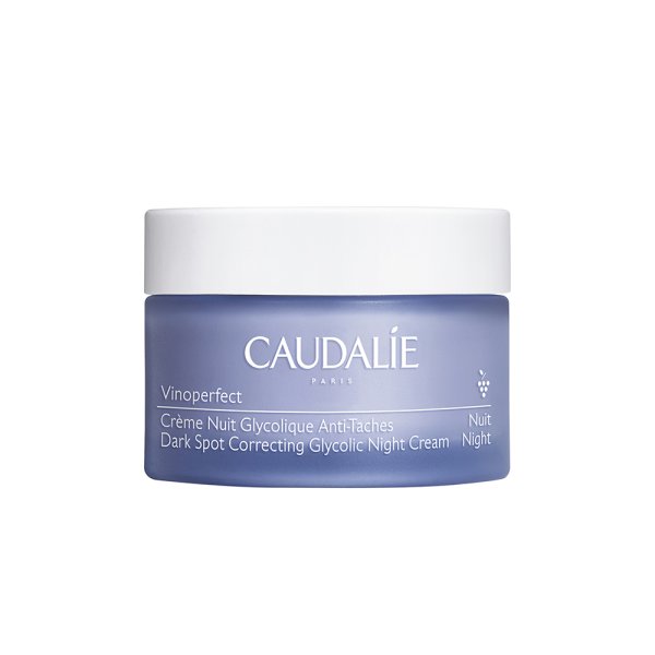 Caudalie Vinoperfect Crema Notte Glicolica Anti-macchie - Crema viso da notte uniformante - 50 ml