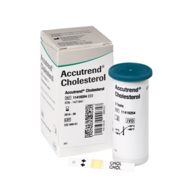 ACCUTREND CHOLESTEROL 5 Strisce per Cole...