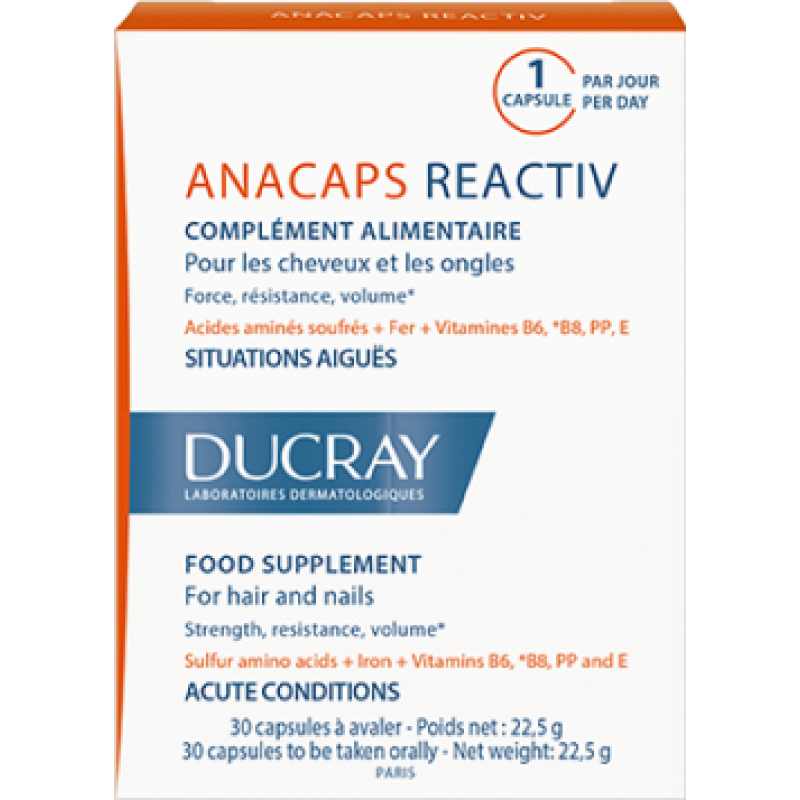 Anacaps Reactiv Integratore Alimentare 30 Capsule 