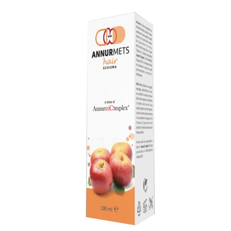 AnnurMets Hair Schiuma Detergente Anticaduta 100 ml