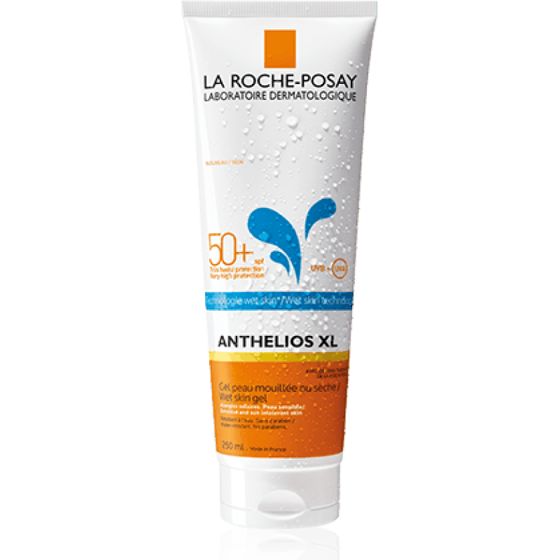 Anthelios XL Gel Crema Pelle Bagnata SPF 50+ Protezione Solare Molto Alta 250 ml