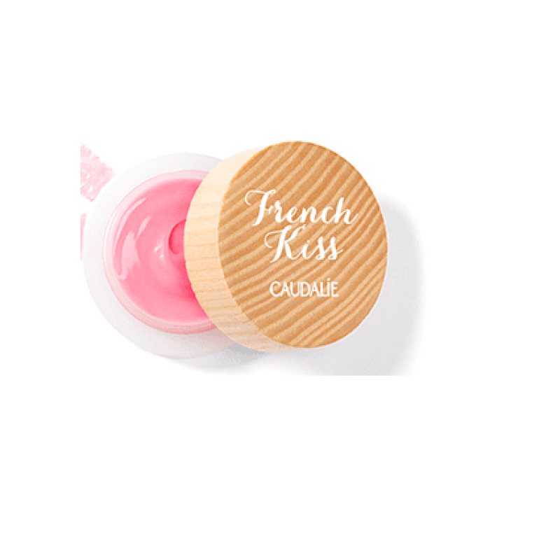 Caudalie French Kiss Innocence Balsamo Labbra Colorato Rosa Naturale