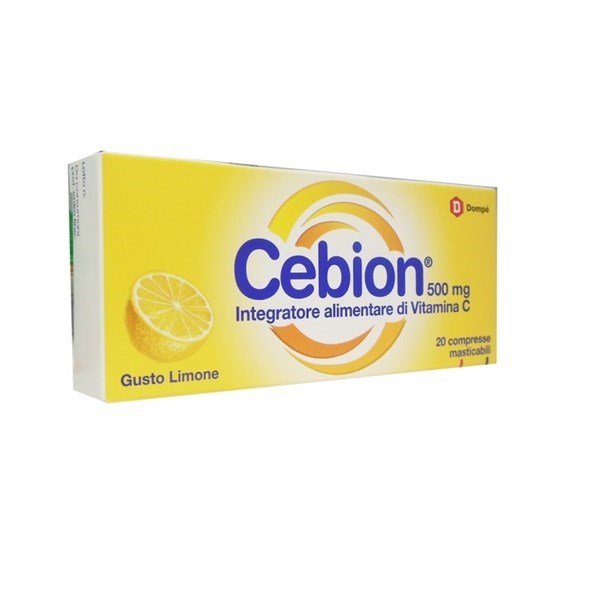 Cebion 500mg 20 compresse Masticabili Li...