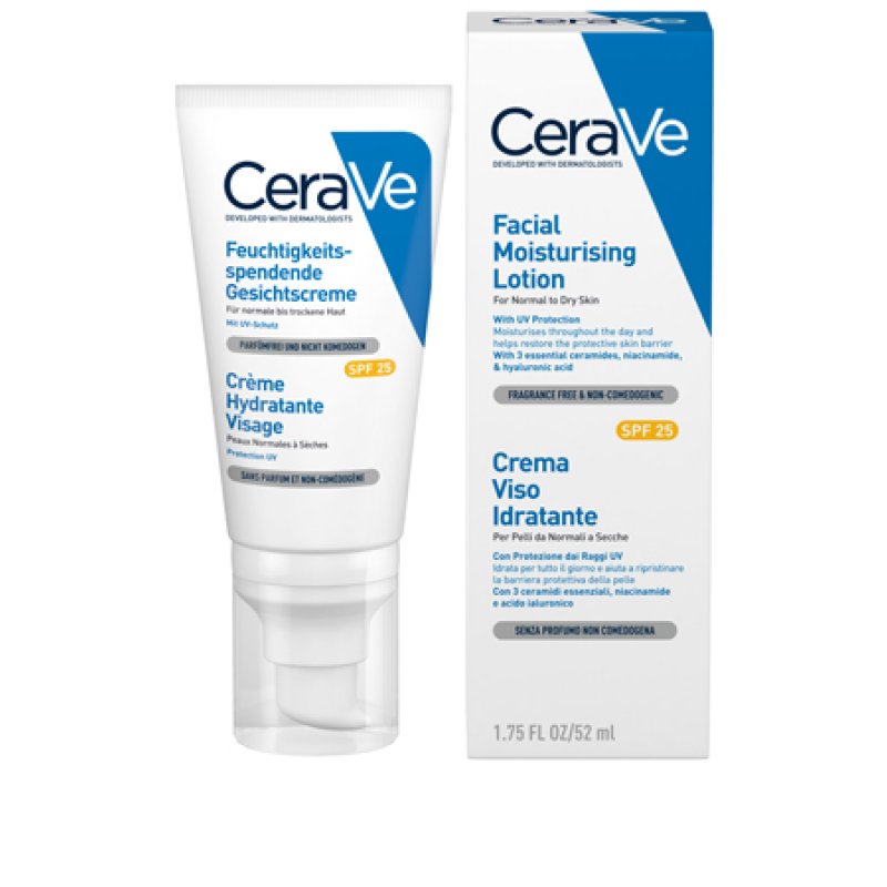 CeraVe Crema Viso Idratante SPF 25 52 ml