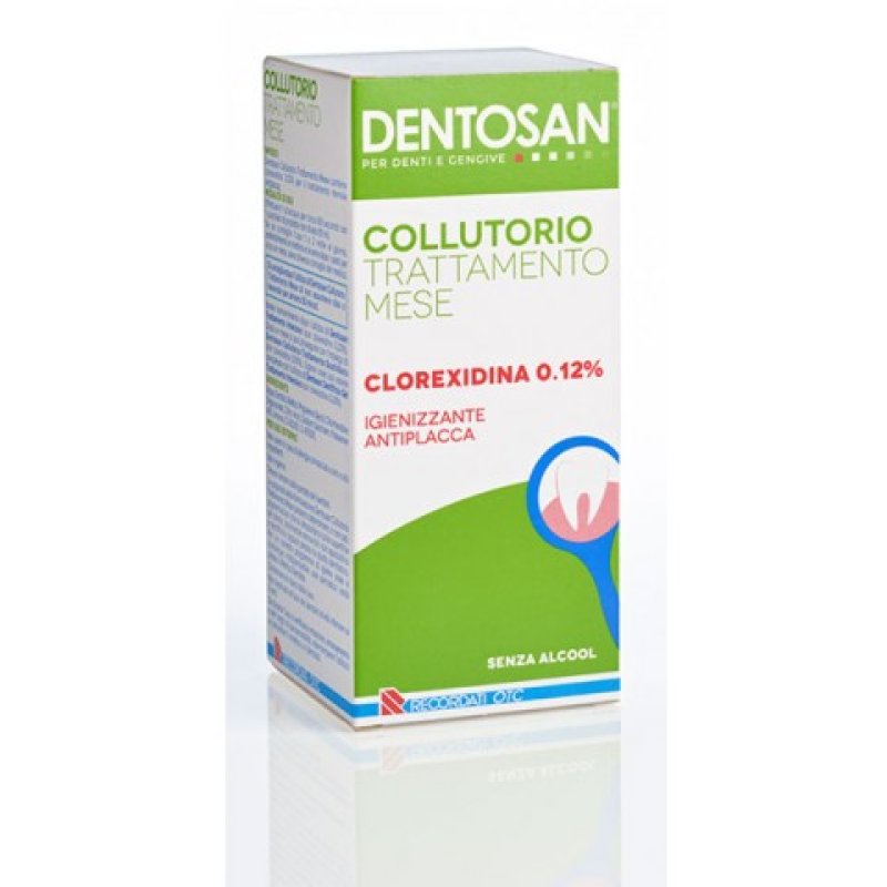 DENTOSAN Collutorio Trattamento Mese con Clorexidina 0,12% 200 ml