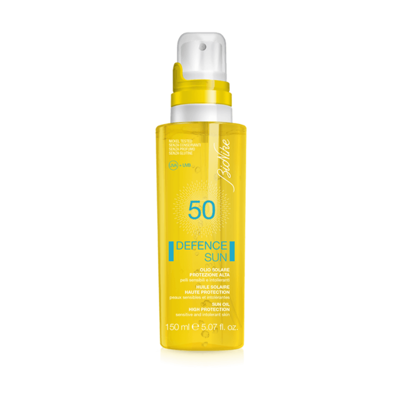 Defence Sun SPF 50 Olio Solare Protezione Alta 125 ml