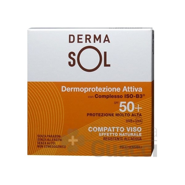 Dermasol Compatto Viso SPF50+ Crema Comp...