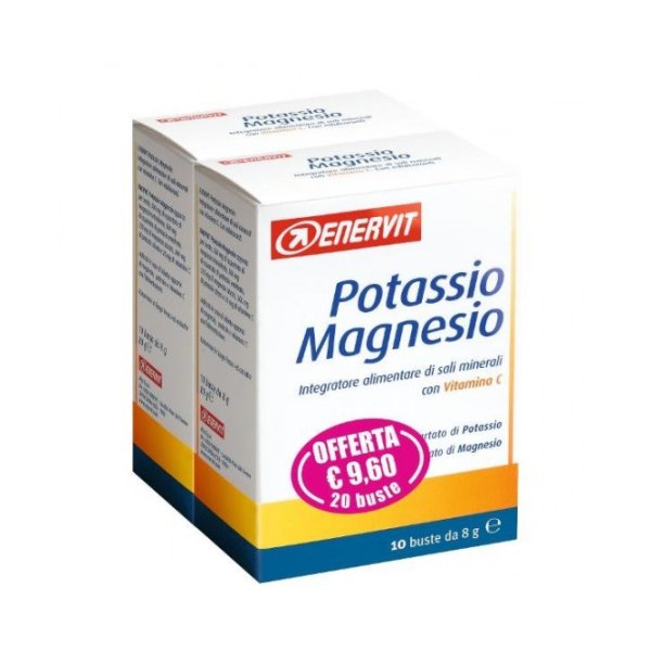 ENERVIT Magnesio e Potassio Promo 20 Bus...