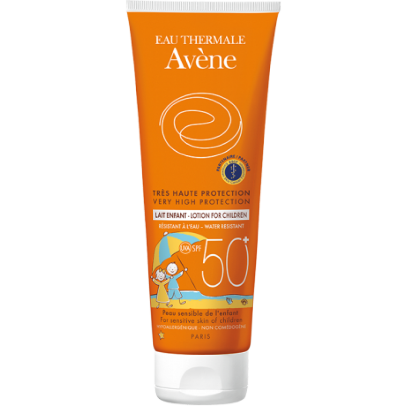 Eau Thermale Avene Latte Corpo Bambini SPF 50+ Protezione Solare Molto Alta 100 ml