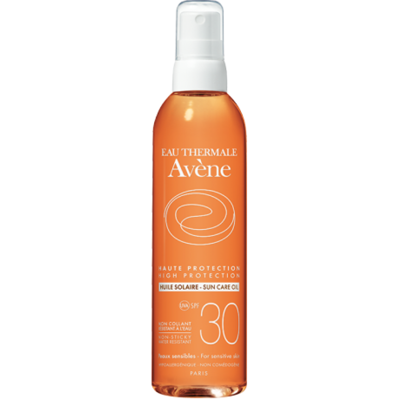 Eau Thermale Avene Olio Corpo Spray SPF 30 - Protezione Solare Alta - 200 ml