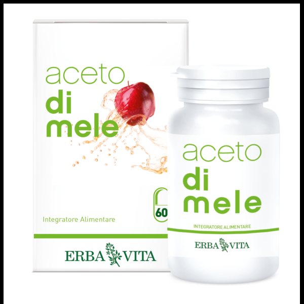 ACETO di Mele 60 Capsule 550 mg ErbaVita