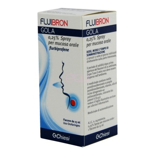 Fluibron Gola Spray 15ml