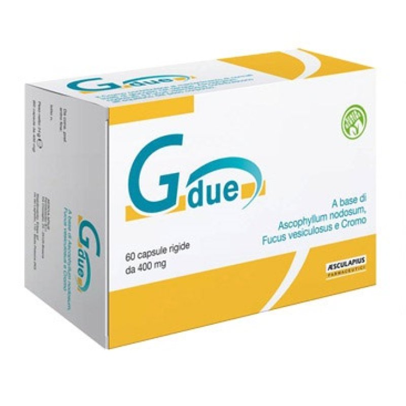 Gdue - Integratore per l'equilibrio del peso corporeo - 60 capsule 