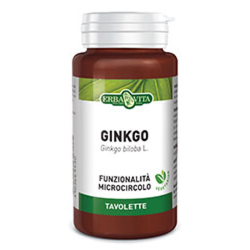 GINKO BILOBA 125 Tavolette 400 mg ErbaVita