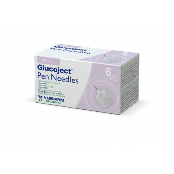 GLUCOJET Pen Needles 32g 6mm