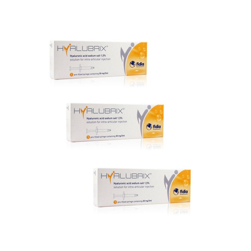 Hyalubrix 30 Soluzione per Iniezione Intrarticolare 3 Siringhe pre-riempite 30mg/2ml