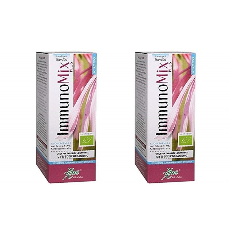 Immunomix Plus - Integratore alimentare per le difese immunitarie - Sciroppo - Confezione doppia