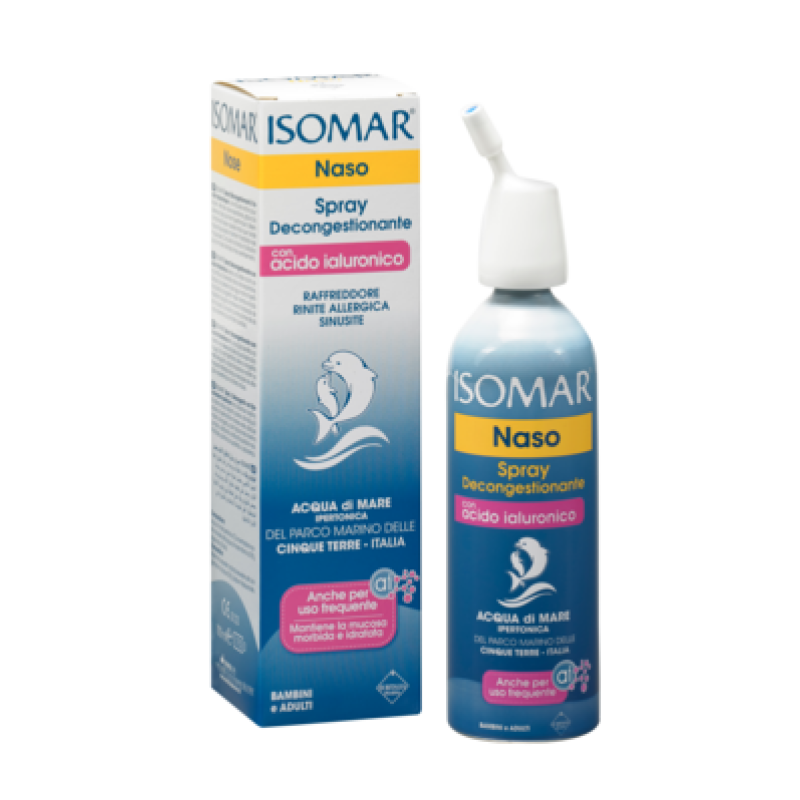 Isomar Spray Decongestionante con Acido Ialuronico 100 ml