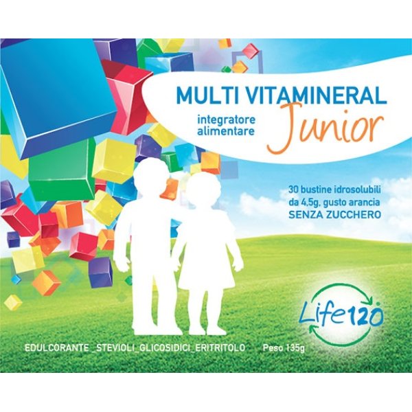 LIFE 120 Multivitamineral Junior 30 Bust...