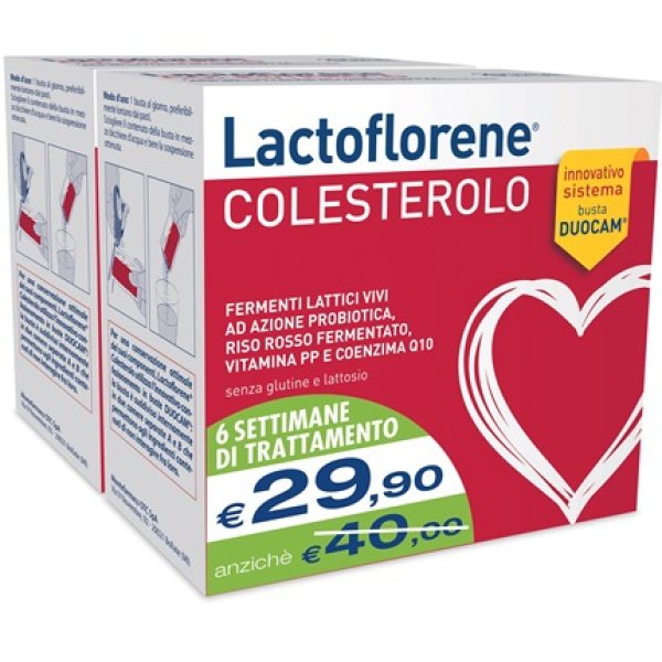Lactoflorene Colesterolo 40 Buste (20+20...