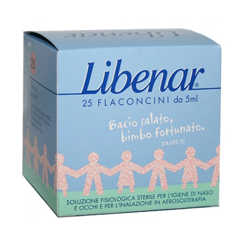 Libenar 25 flaconcini monodose soluzione fisiologica 5ml