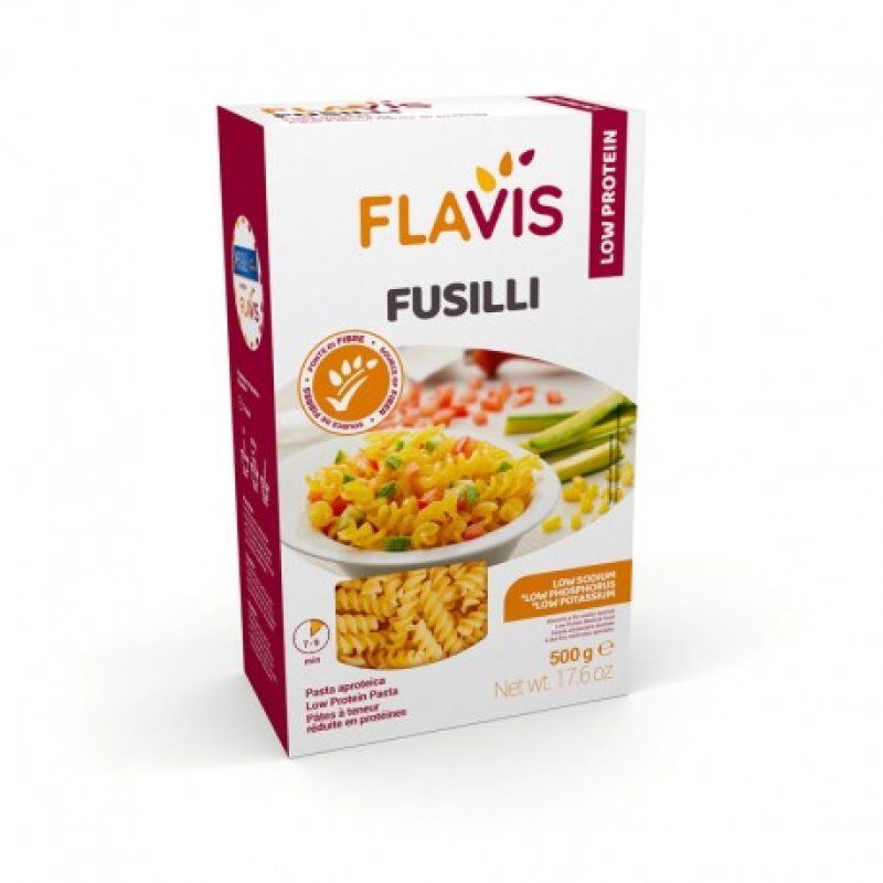 MEVALIA Flavis Pasta Aproteica Fusilli 500g