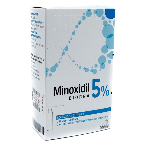 Minoxidil Biorga Soluzione Cutanea 5%  -...
