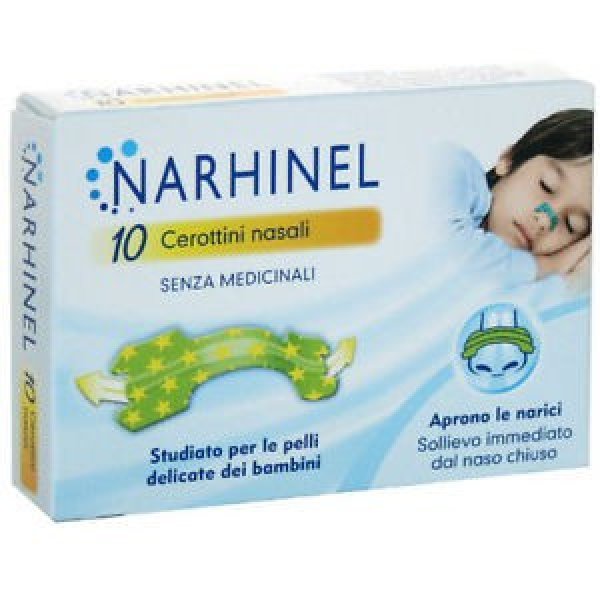 NARHINEL Cerottini Nasali per Bambini 10...