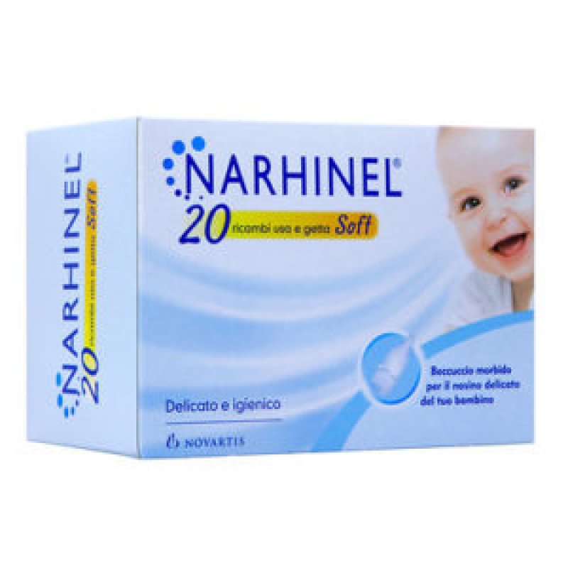 Narhinel 20 ricariche Usa&getta Soft