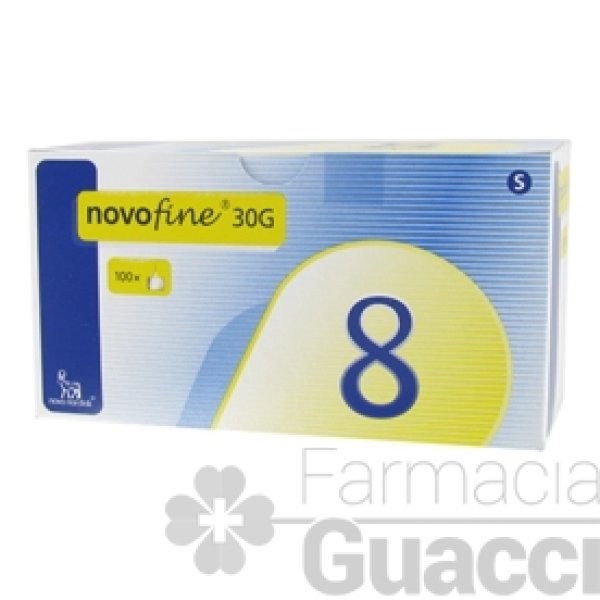 NOVOFINE 100 Aghi per Insulina 30G 8mm x...