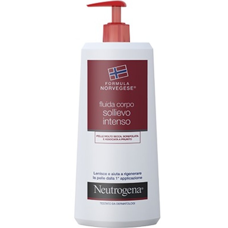 Neutrogena Crema Fluida Corpo Sollievo Intenso 400 ml