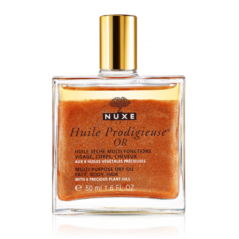 Nuxe Huile Prodigieuse Or Olio Prodigioso Secco Multifunzione Viso Corpo e Capelli 50 ml