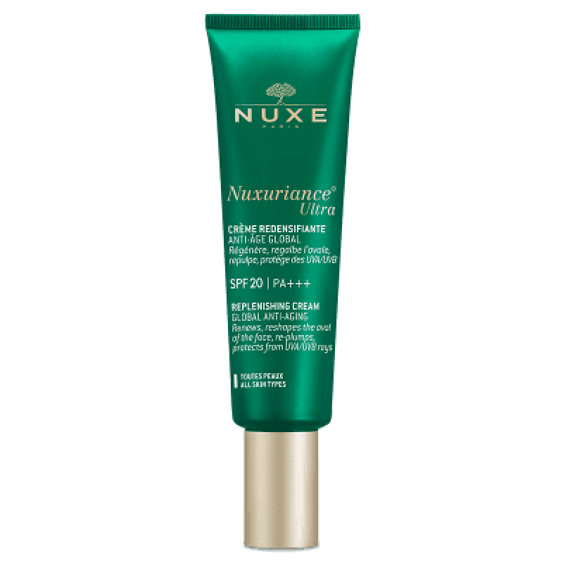 Nuxe Nuxuriance Ultra Crema Viso Ridensificante SPF20 - Crema viso anti-età globale con fattore di protezione solare - 50 ml