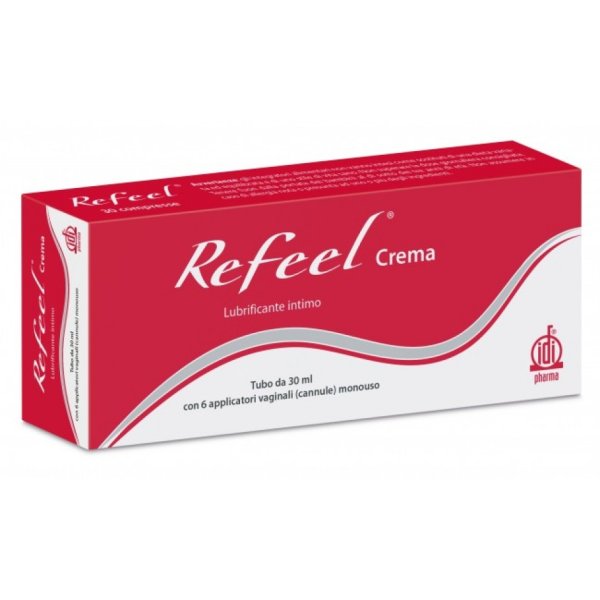 Refeel Crema - Lubrificante intimo per secchezza vaginale - 30 ml