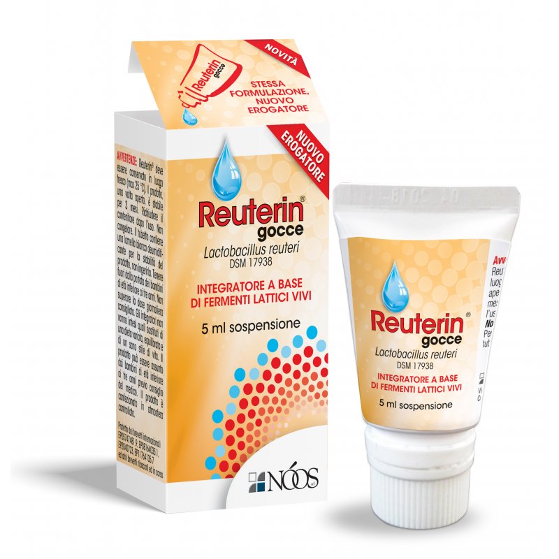 Reuterin gocce - Integratore a base di fermenti lattici vivi - 5 ml