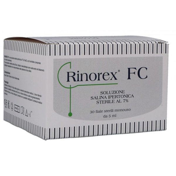 RINOREX FC 30 Flaconcini Soluzione Ipert...