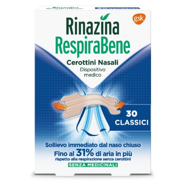 Rinazina Respirabene Cerotto Nasale Clas...