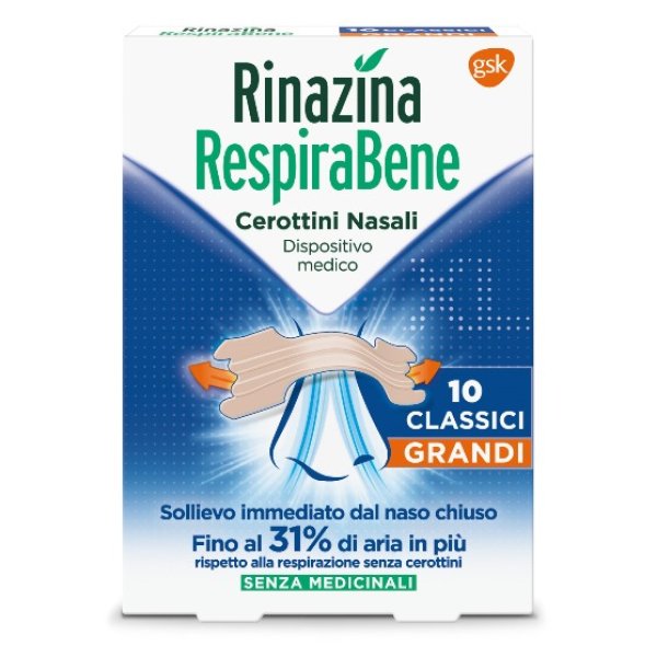 Rinazina Respirabene Cerotto Nasale Clas...