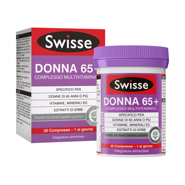 Swisse Multivitaminico Donna 65+ 30 Comp...