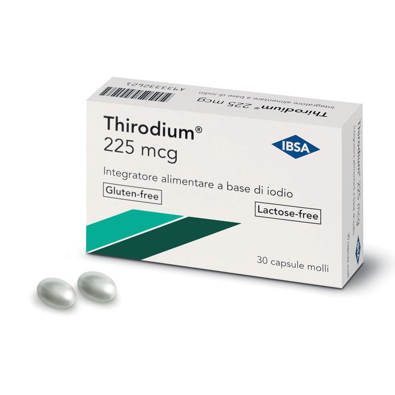 THIRODIUM 225mcg 30 Capsule