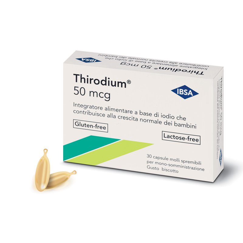 THIRODIUM 50mcg 30 Capsule Spremibili