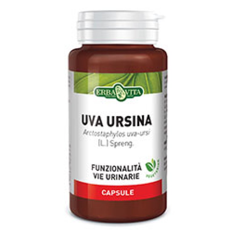 UVA URSINA 60 Capsule Monoplanta Integratore Alimentare ErbaVita