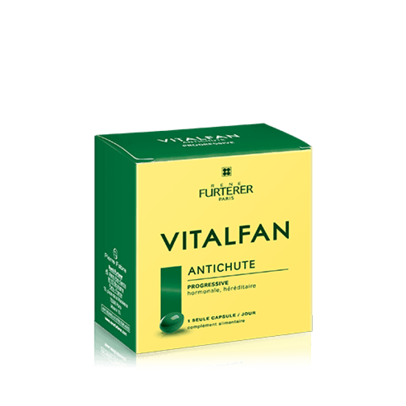 Vitalfan Progressive Integratore alimentare Anticaduta per Capelli diradati 30 capsule